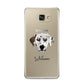 Dalmatian Personalised Samsung Galaxy A9 2016 Case on gold phone