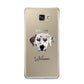 Dalmatian Personalised Samsung Galaxy A9 2016 Case on gold phone