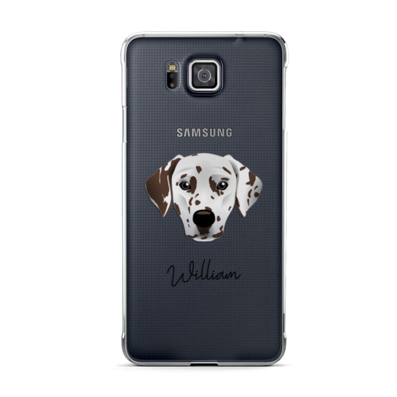 Dalmatian Personalised Samsung Galaxy Alpha Case