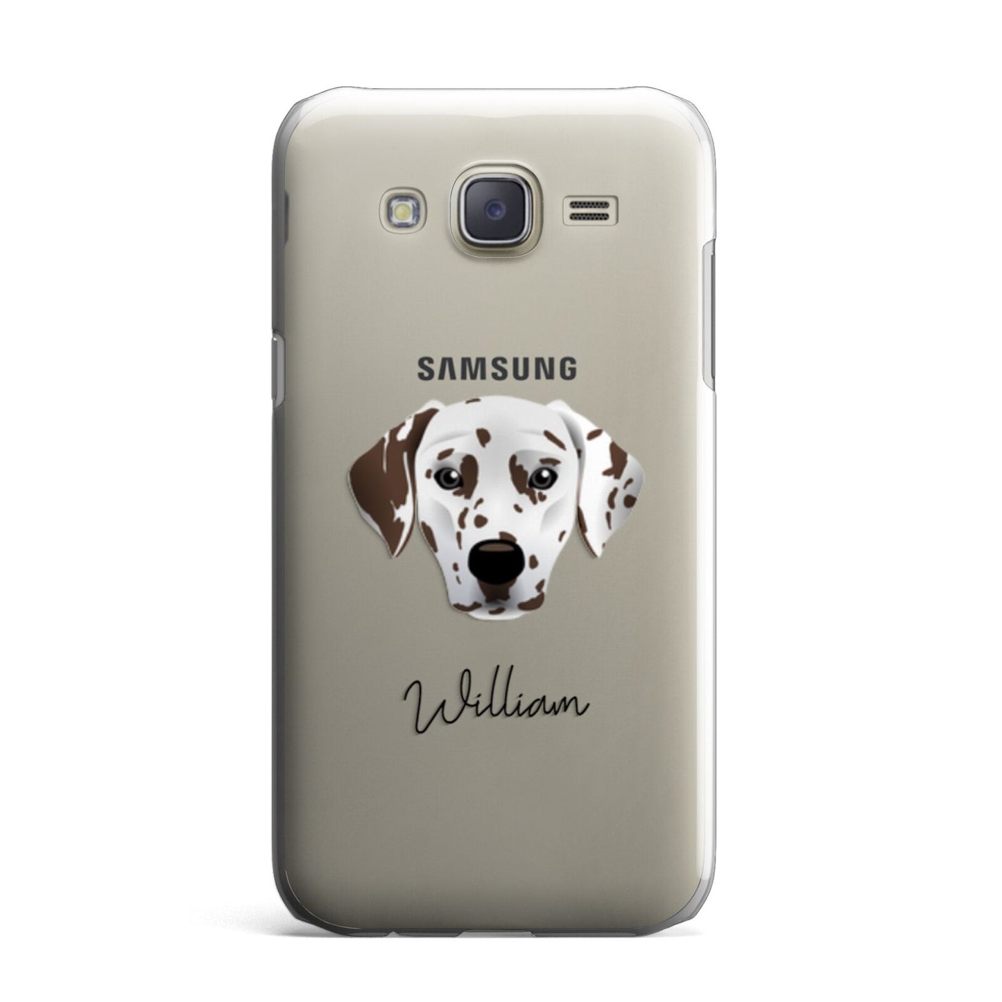 Dalmatian Personalised Samsung Galaxy J7 Case