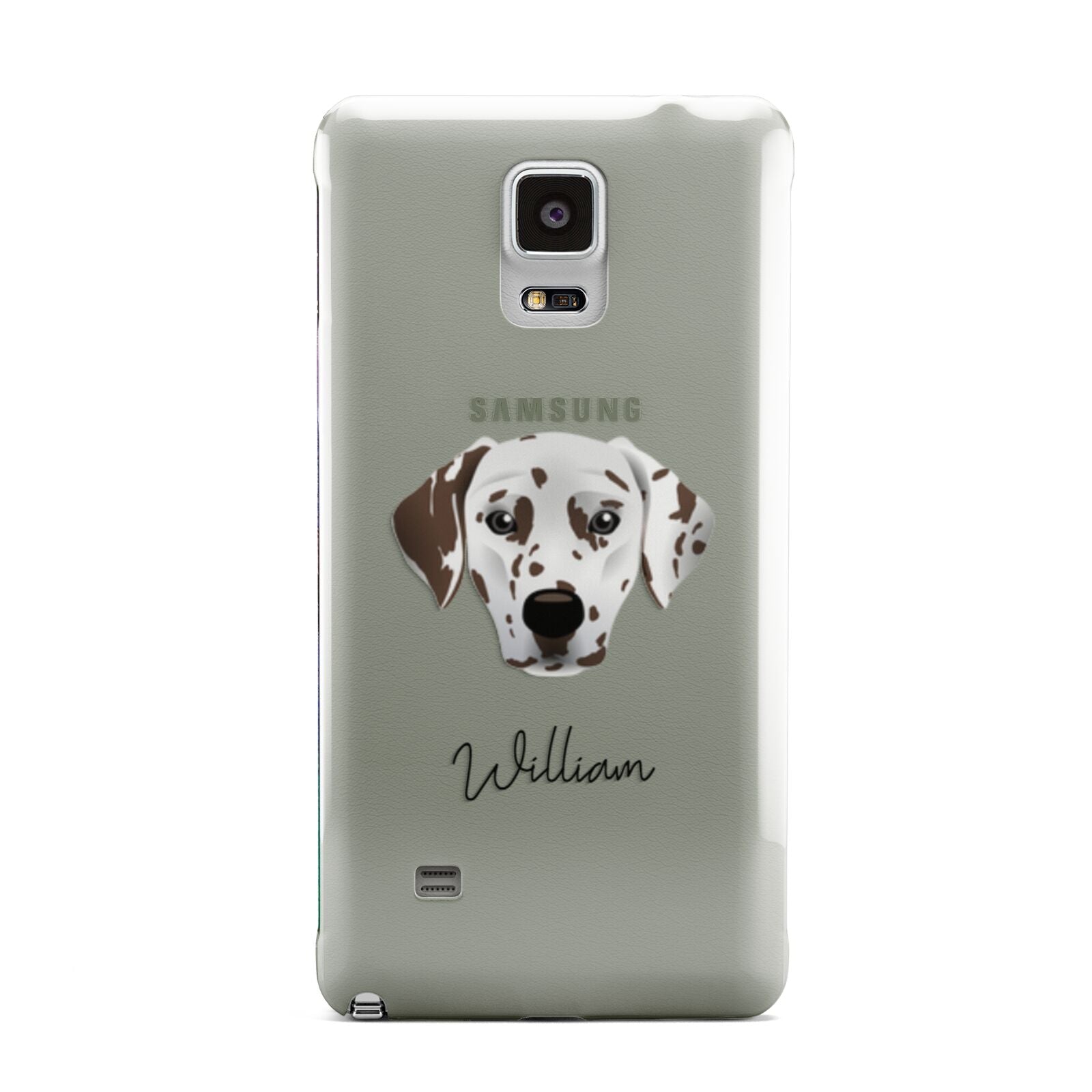 Dalmatian Personalised Samsung Galaxy Note 4 Case