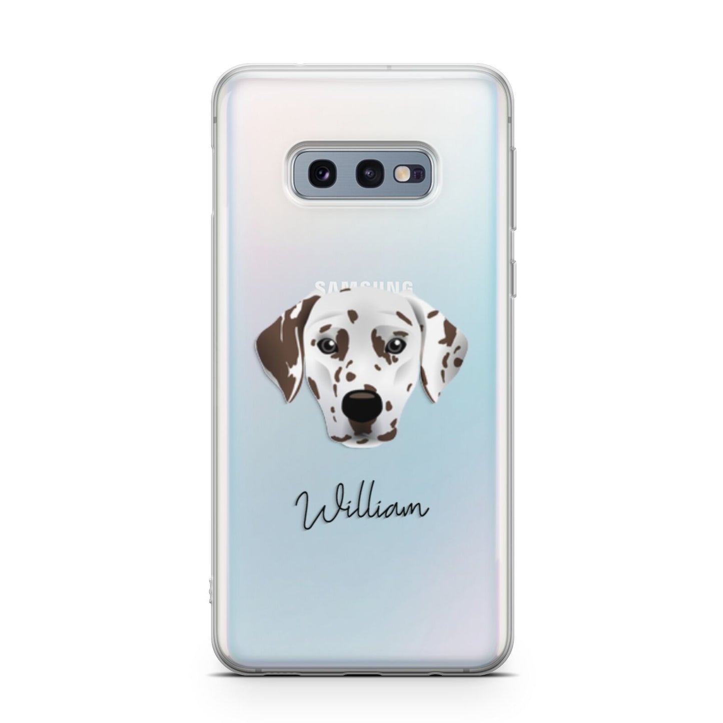 Dalmatian Personalised Samsung Galaxy S10E Case