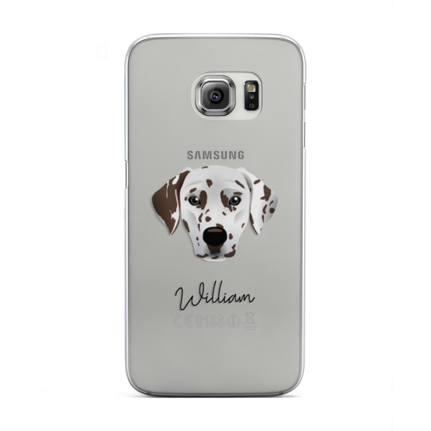 Dalmatian Personalised Samsung Galaxy S6 Edge Case