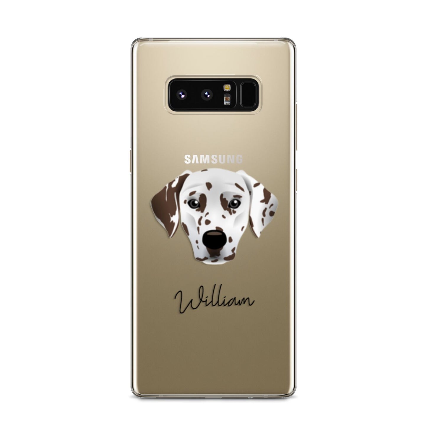 Dalmatian Personalised Samsung Galaxy S8 Case