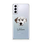 Dalmatian Personalised Samsung S21 Plus Phone Case