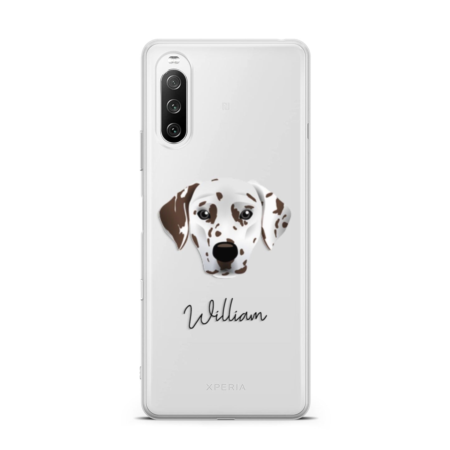 Dalmatian Personalised Sony Xperia 10 III Case