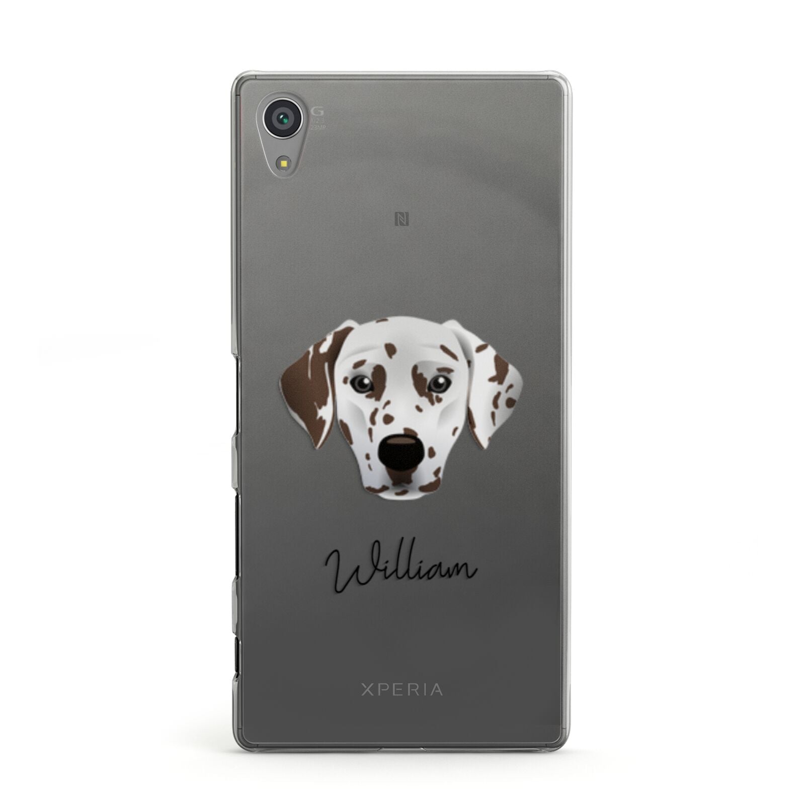 Dalmatian Personalised Sony Xperia Case