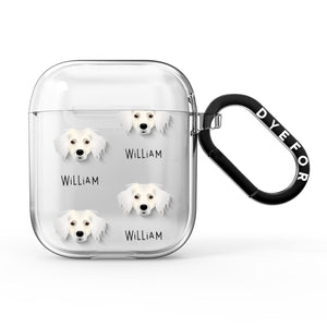 Dameranian Icon with Name AirPods Case