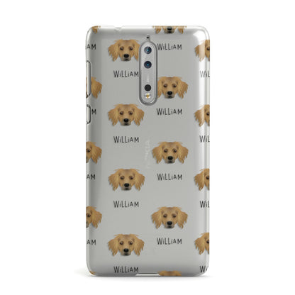 Dameranian Icon with Name Nokia Case