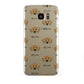 Dameranian Icon with Name Samsung Galaxy S7 Edge Case