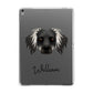 Dameranian Personalised Apple iPad Grey Case