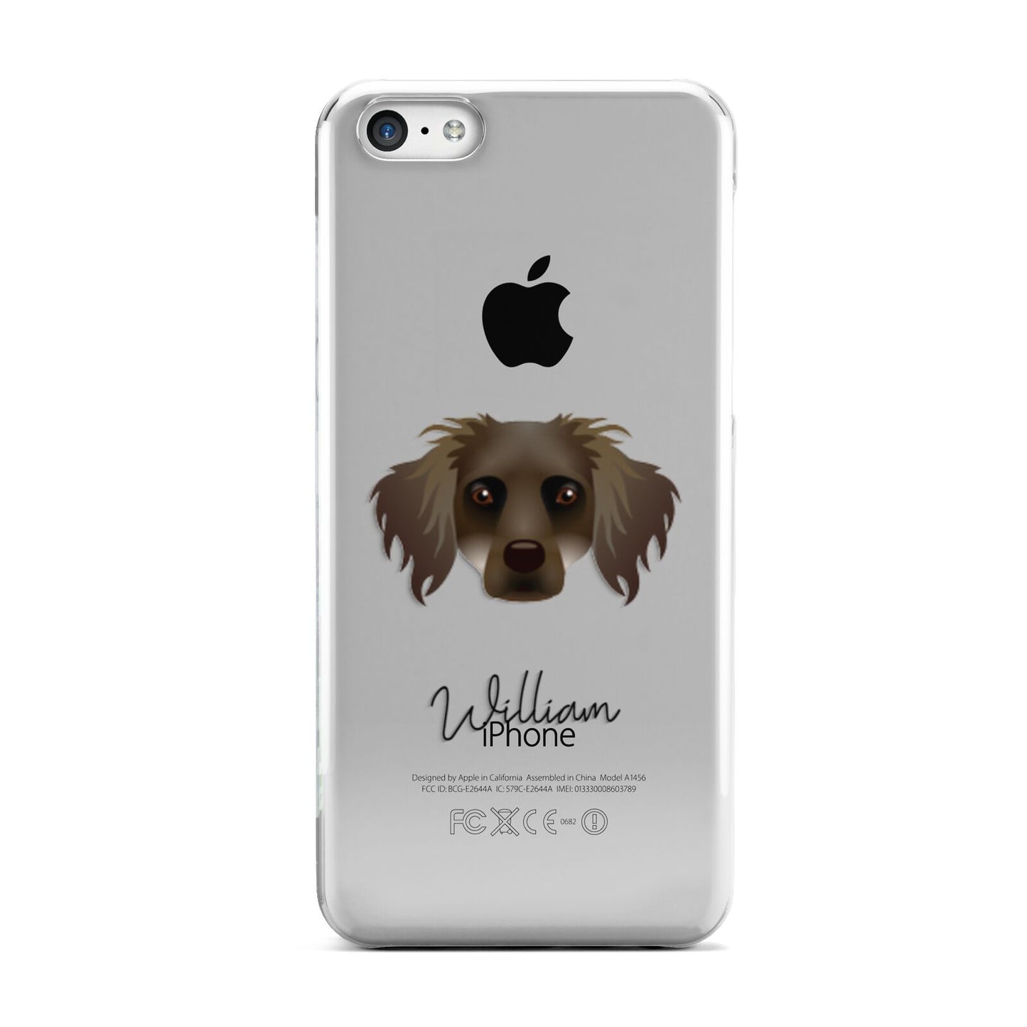 Dameranian Personalised Apple iPhone 5c Case