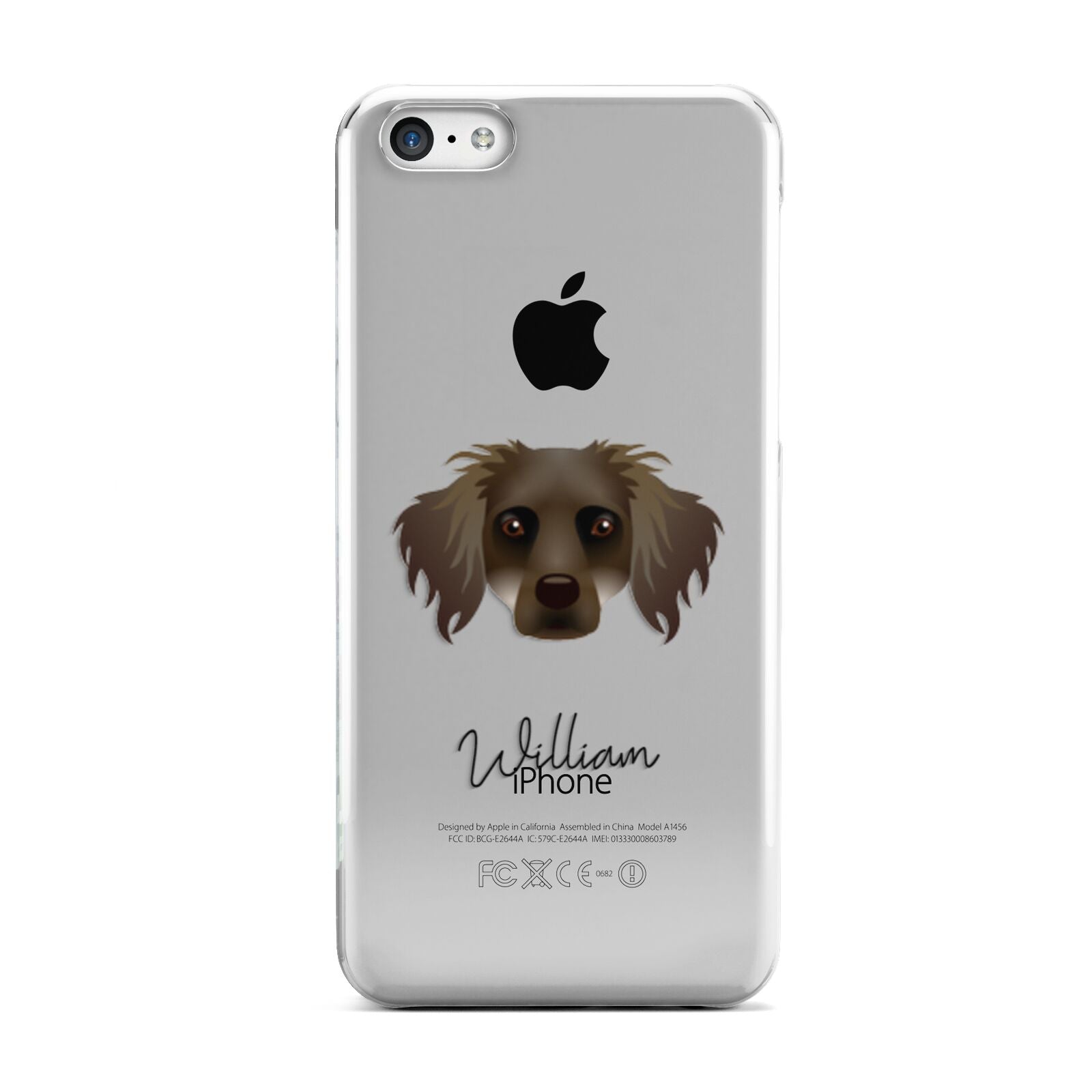 Dameranian Personalised Apple iPhone 5c Case