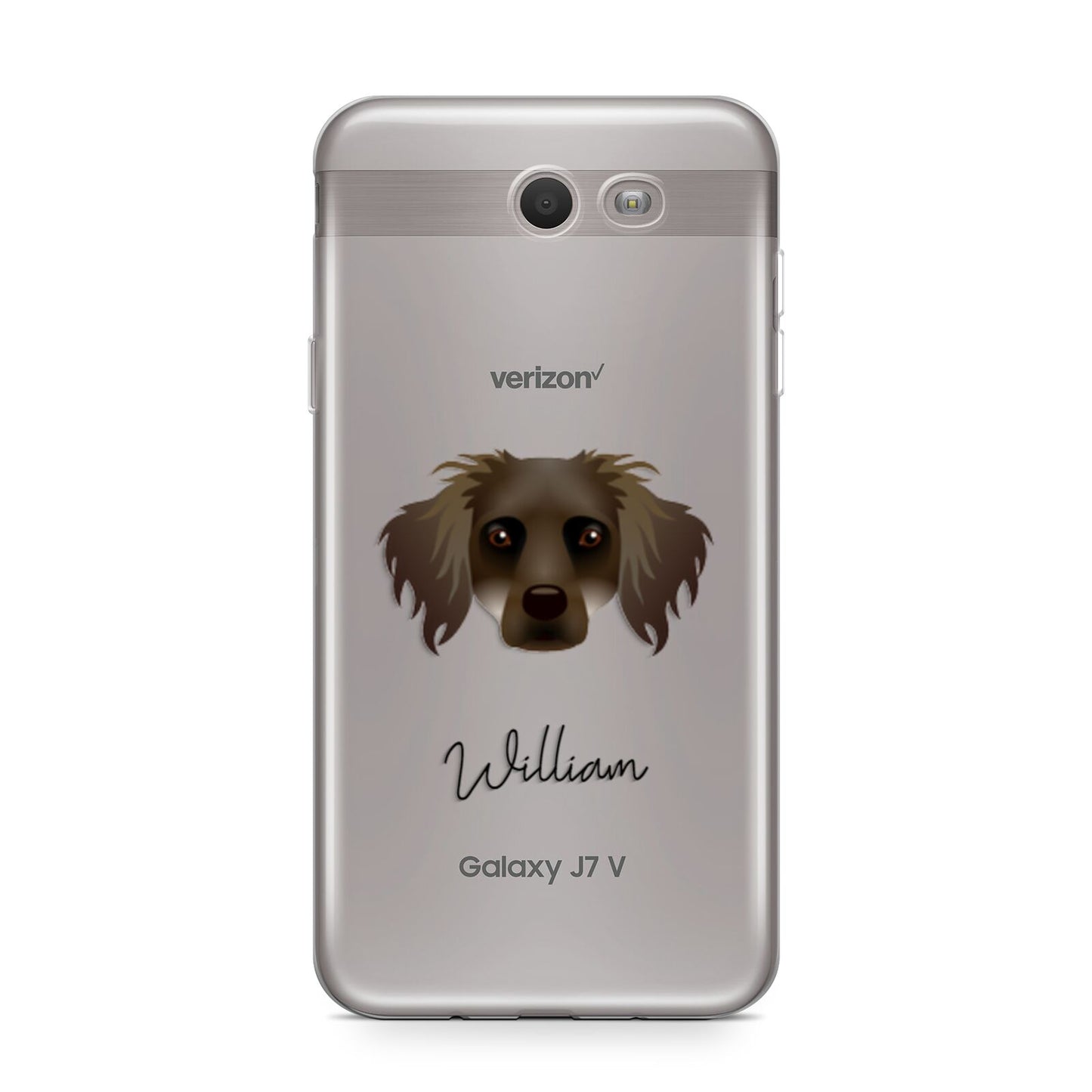 Dameranian Personalised Samsung Galaxy J7 2017 Case