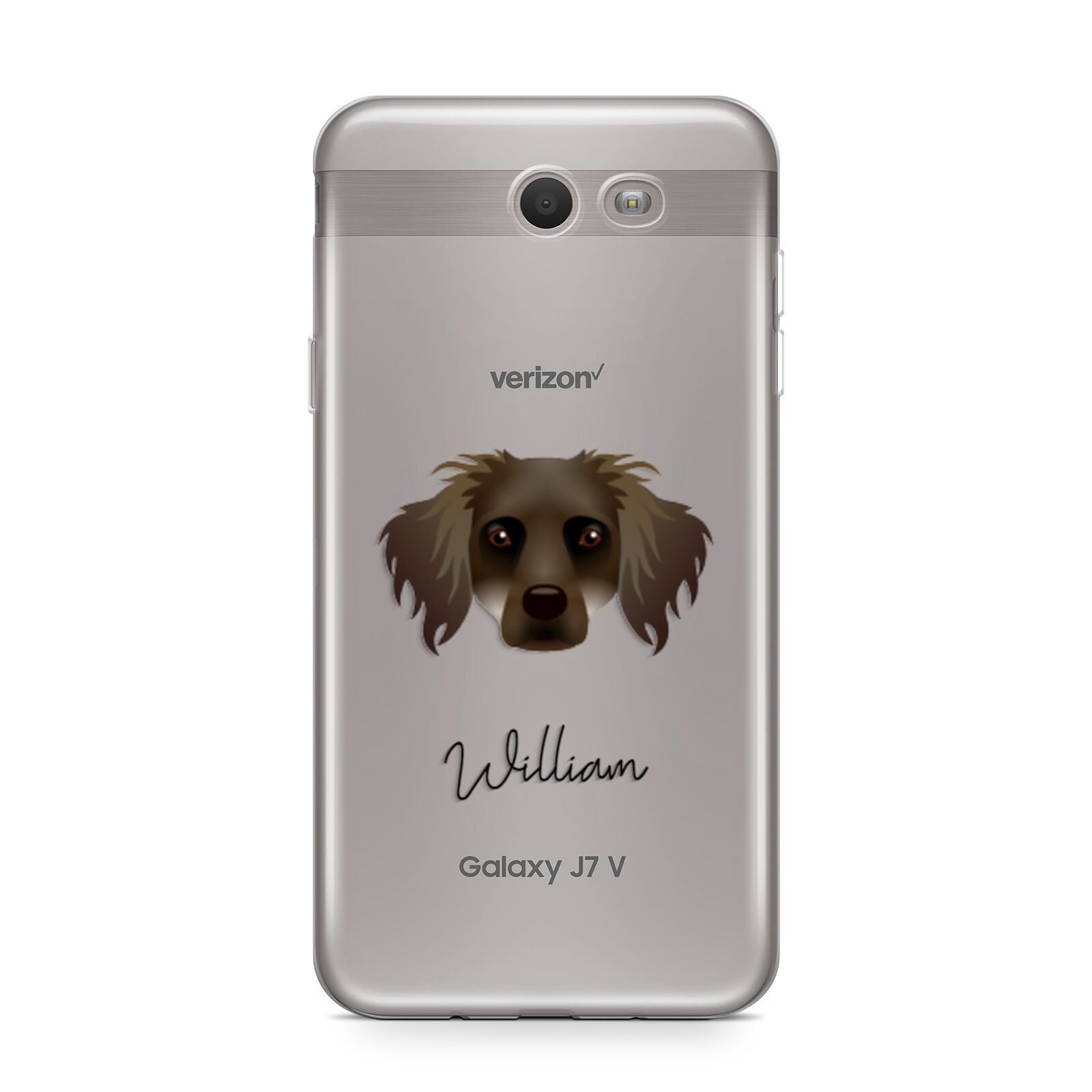 Dameranian Personalised Samsung Galaxy J7 2017 Case