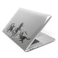 Dancing Cats Halloween Apple MacBook Case Side View