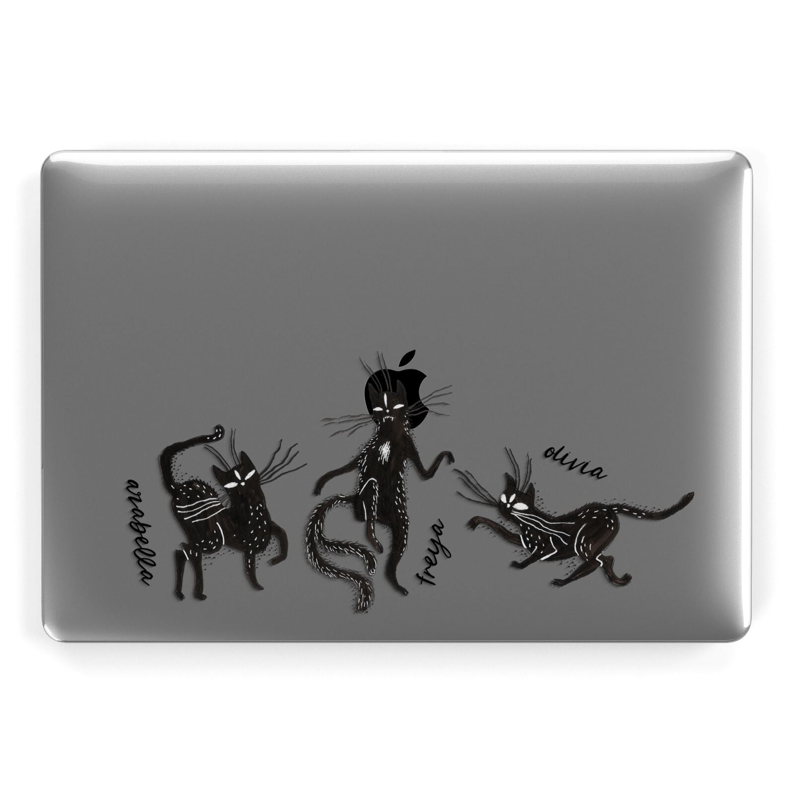 Dancing Cats Halloween Apple MacBook Case