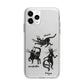 Dancing Cats Halloween Apple iPhone 11 Pro Max in Silver with Bumper Case