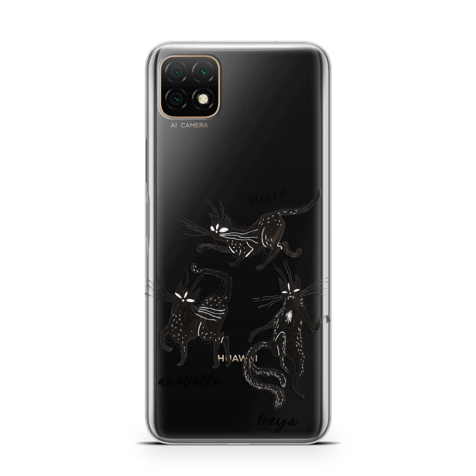 Dancing Cats Halloween Huawei Enjoy 20 Phone Case