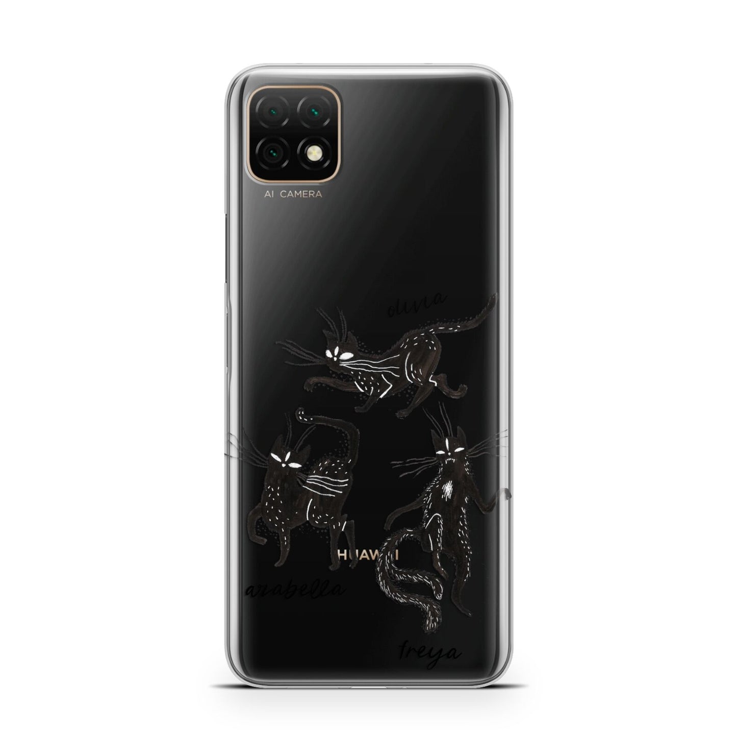 Dancing Cats Halloween Huawei Enjoy 20 Phone Case