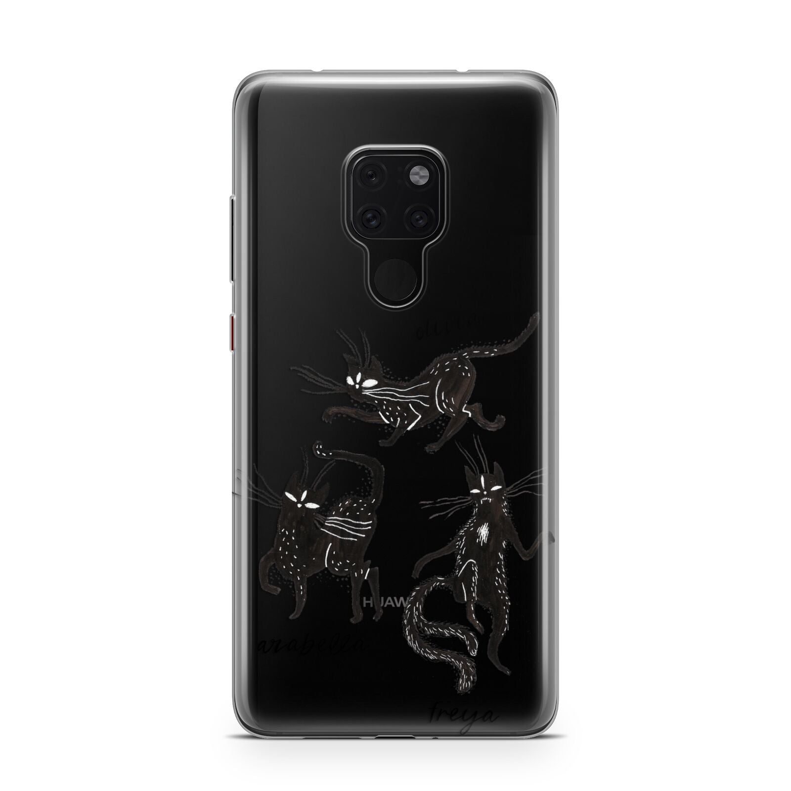 Dancing Cats Halloween Huawei Mate 20 Phone Case