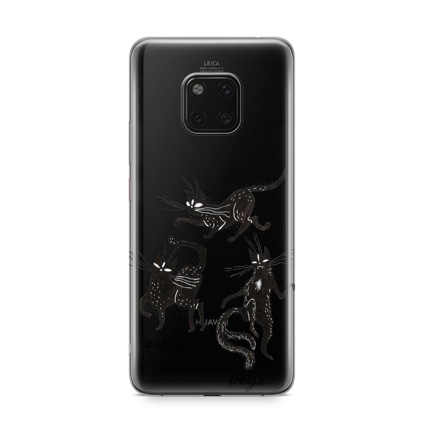 Dancing Cats Halloween Huawei Mate 20 Pro Phone Case