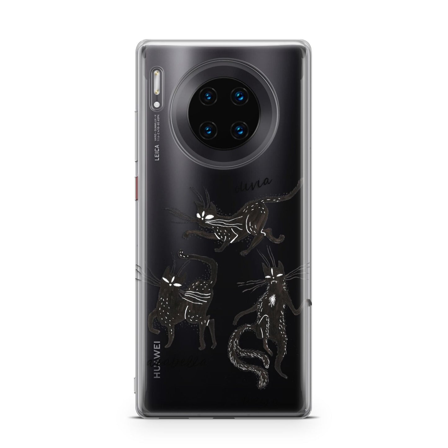 Dancing Cats Halloween Huawei Mate 30 Pro Phone Case