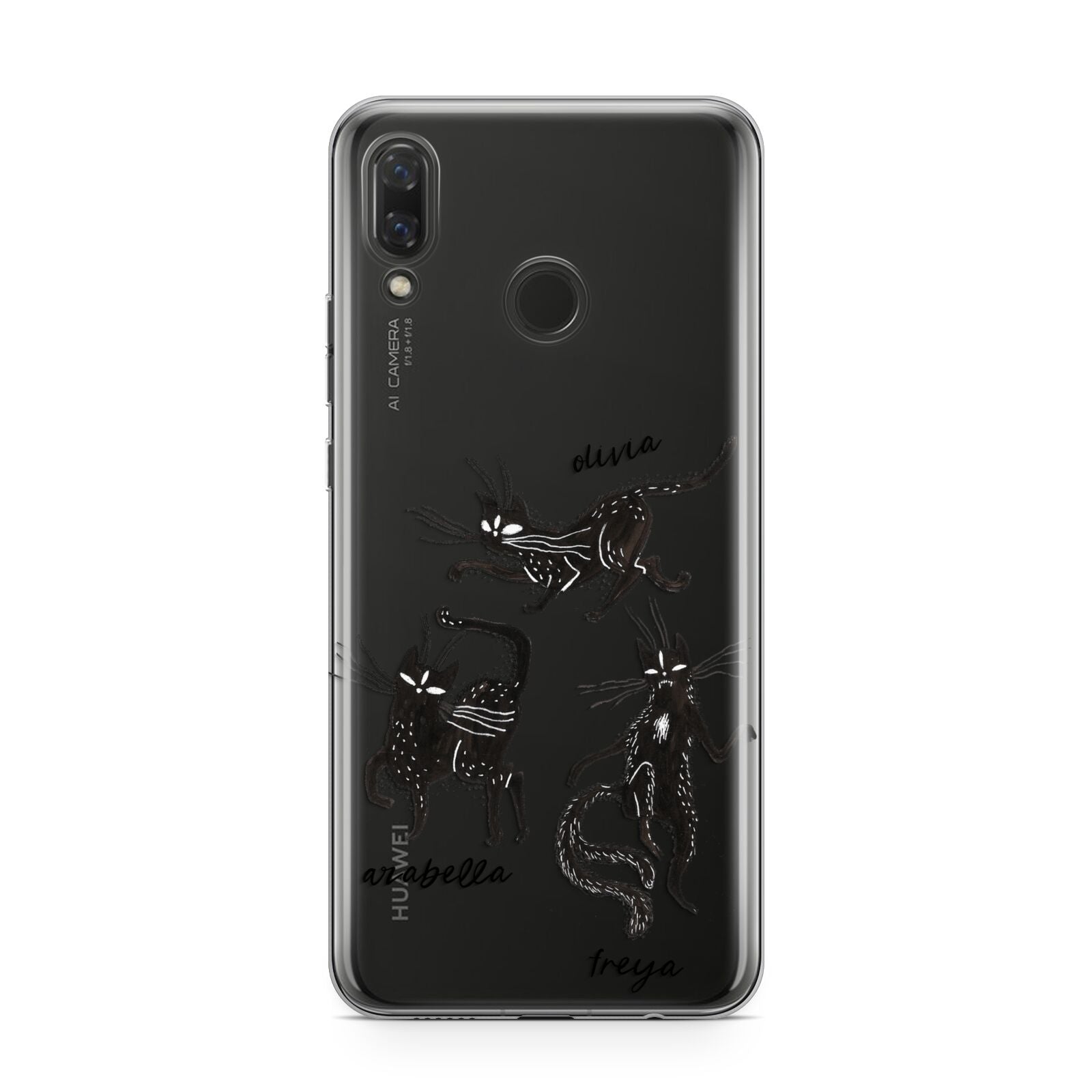 Dancing Cats Halloween Huawei Nova 3 Phone Case