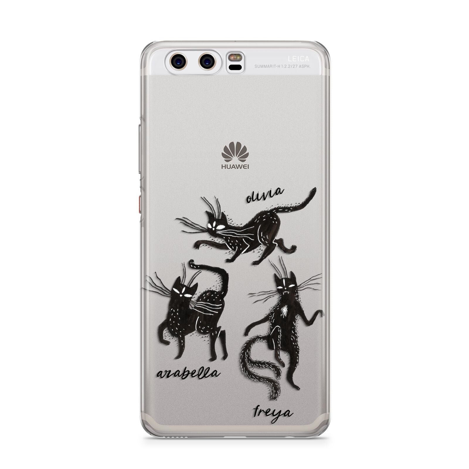 Dancing Cats Halloween Huawei P10 Phone Case