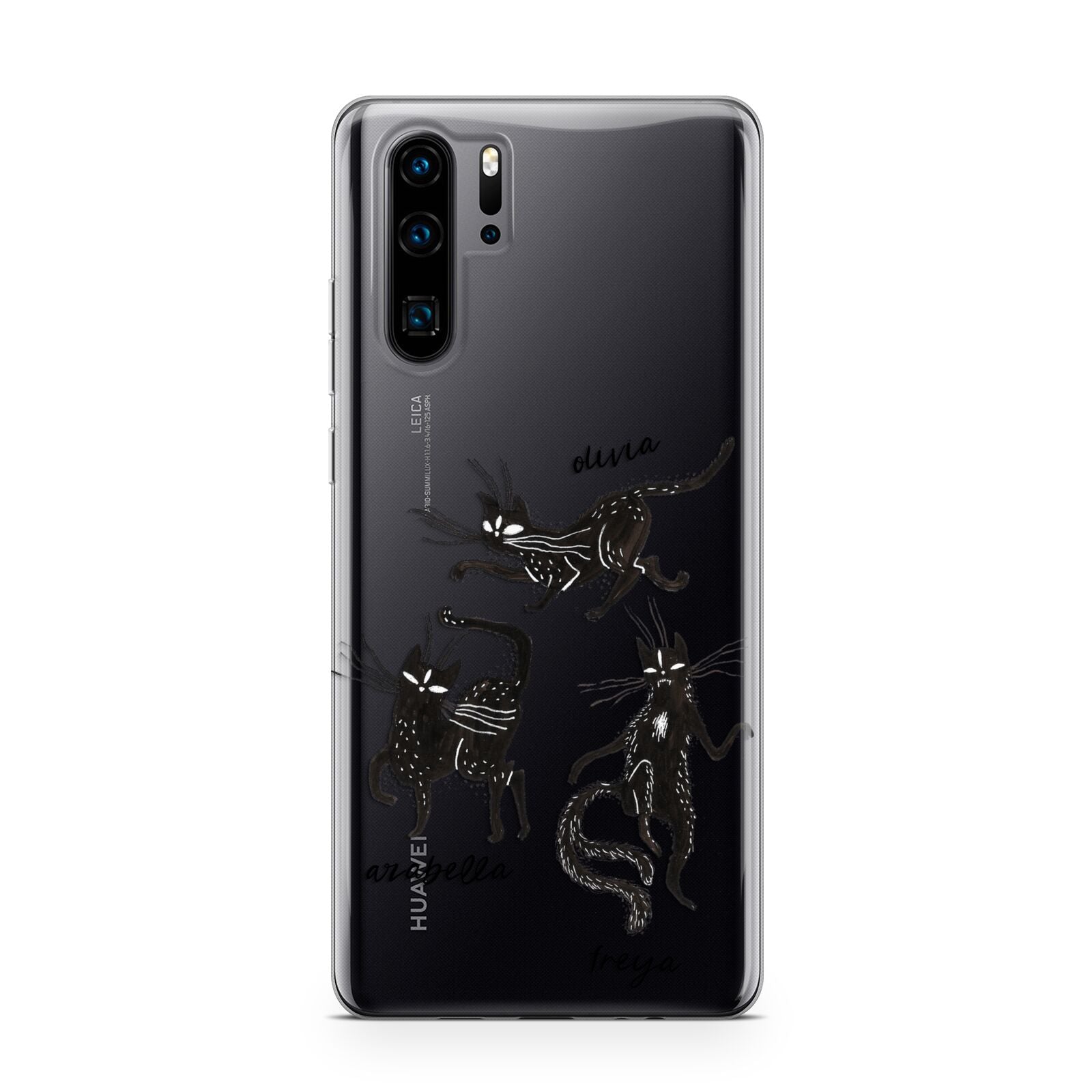 Dancing Cats Halloween Huawei P30 Pro Phone Case