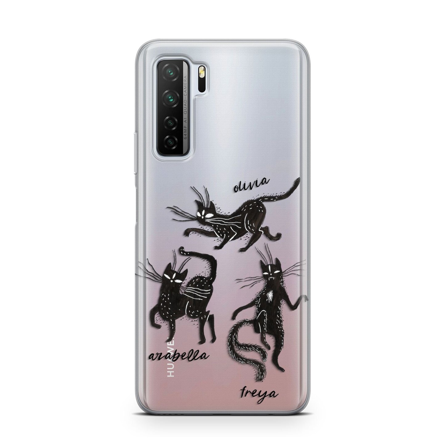 Dancing Cats Halloween Huawei P40 Lite 5G Phone Case