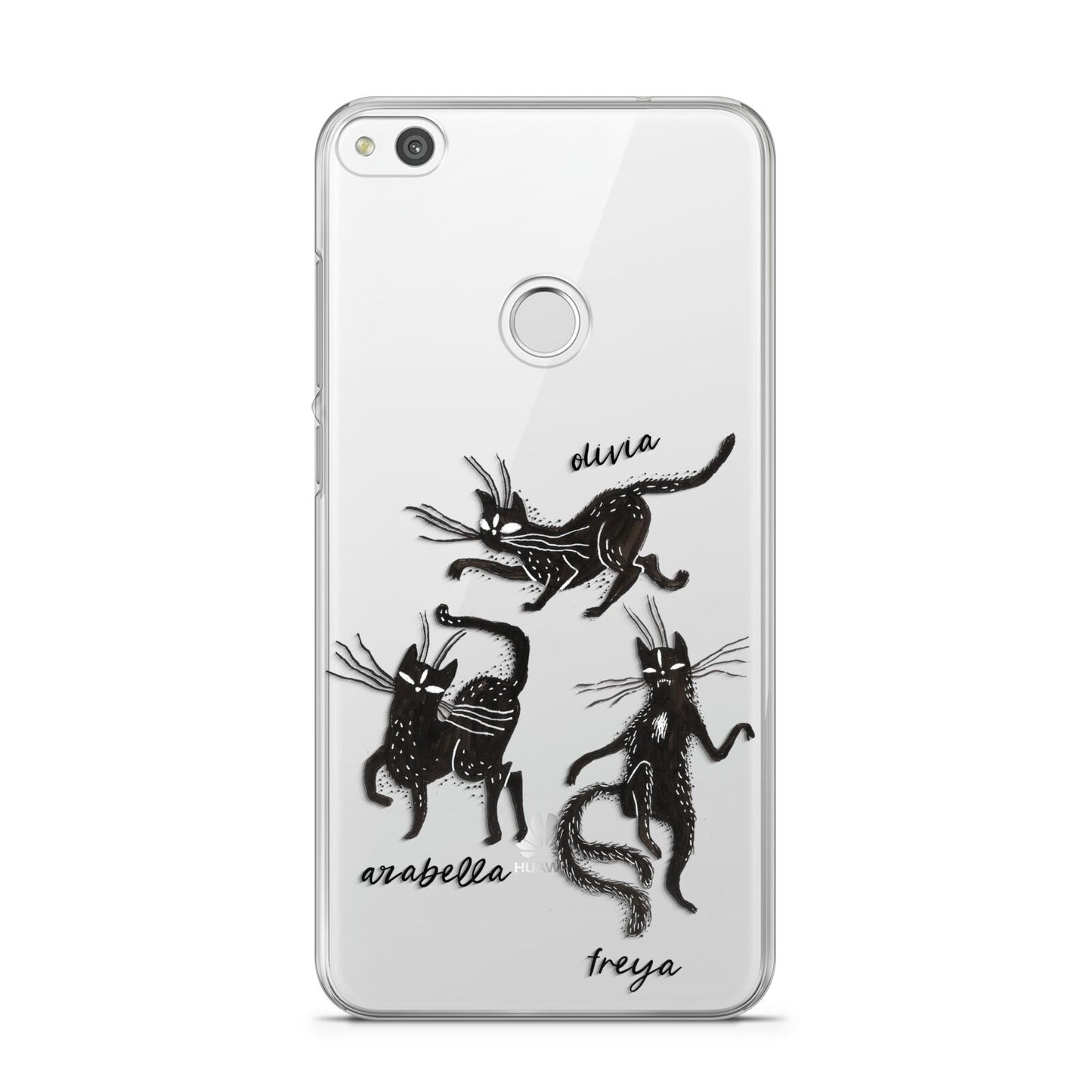 Dancing Cats Halloween Huawei P8 Lite Case