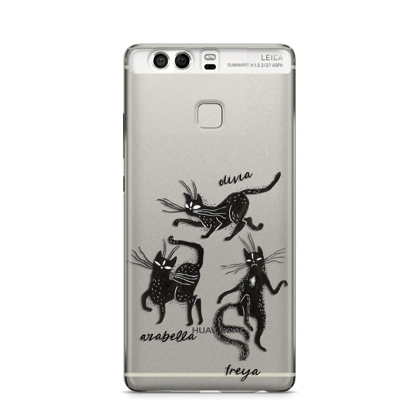 Dancing Cats Halloween Huawei P9 Case