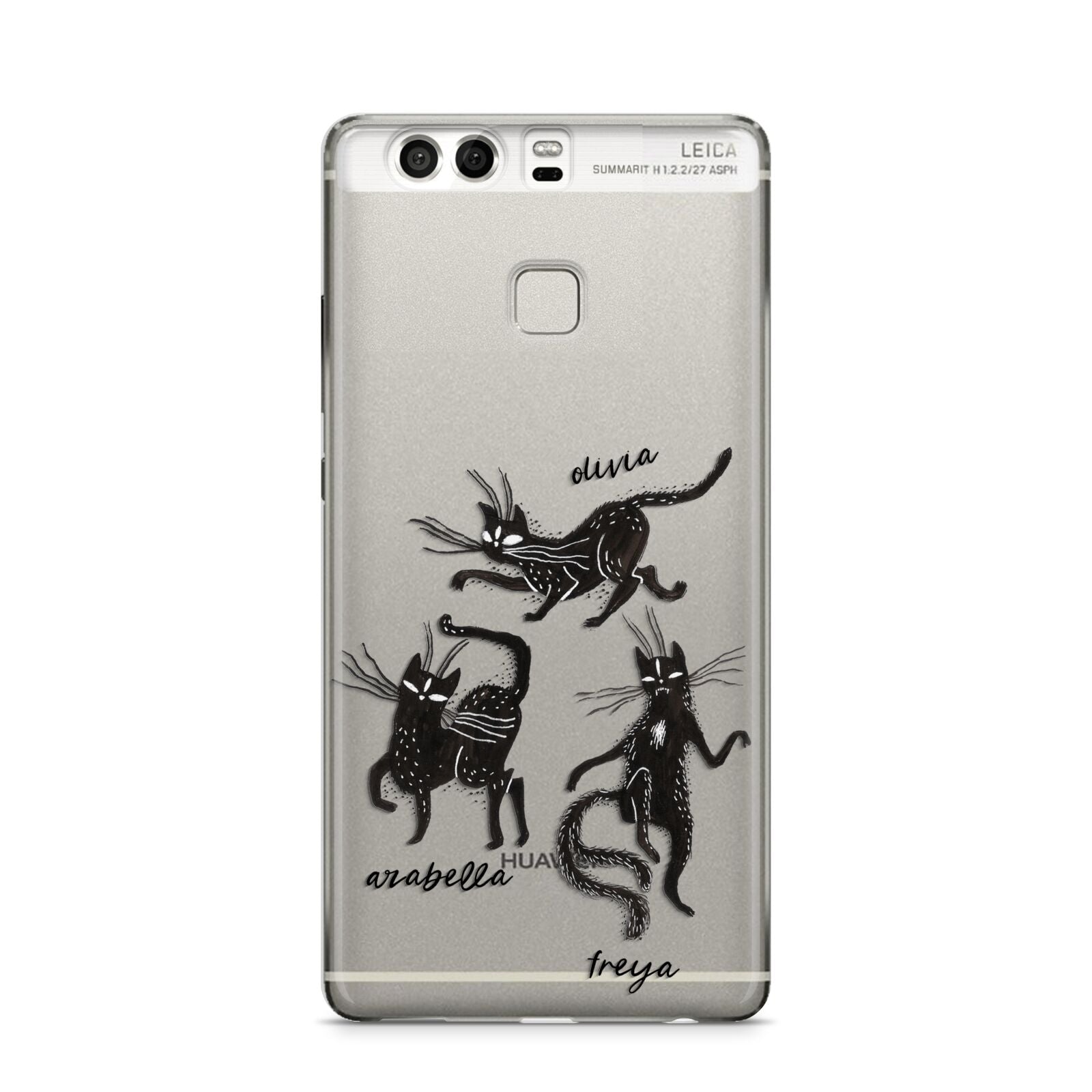 Dancing Cats Halloween Huawei P9 Case