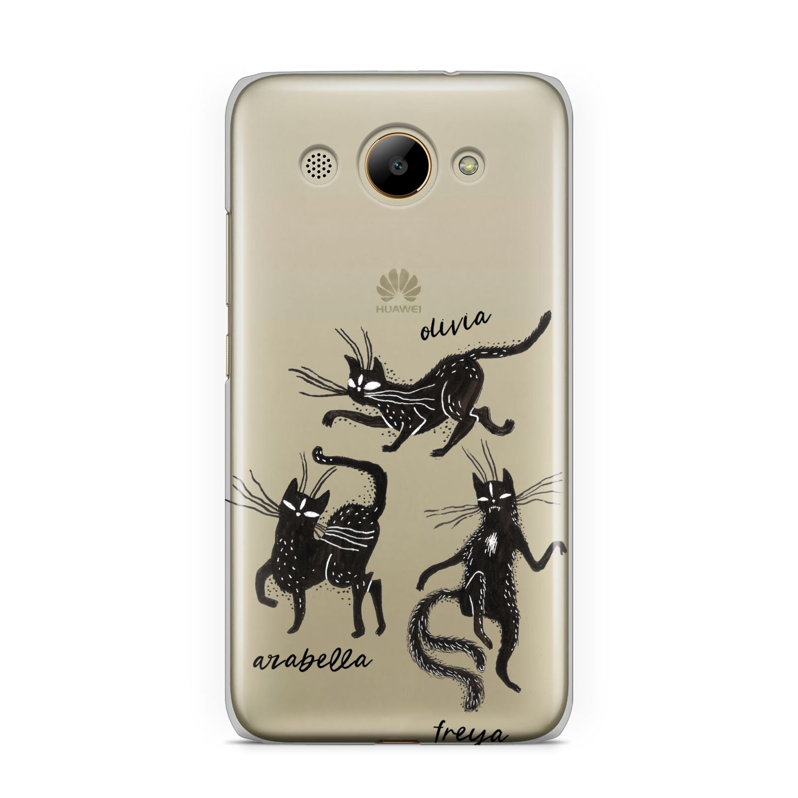 Dancing Cats Halloween Huawei Y3 2017