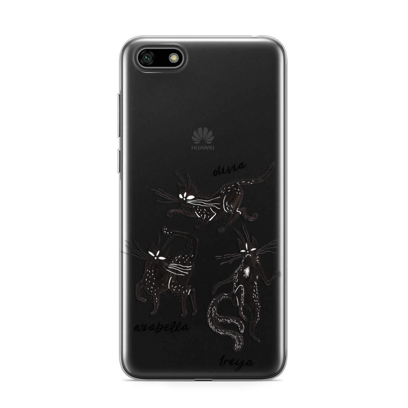 Dancing Cats Halloween Huawei Y5 Prime 2018 Phone Case