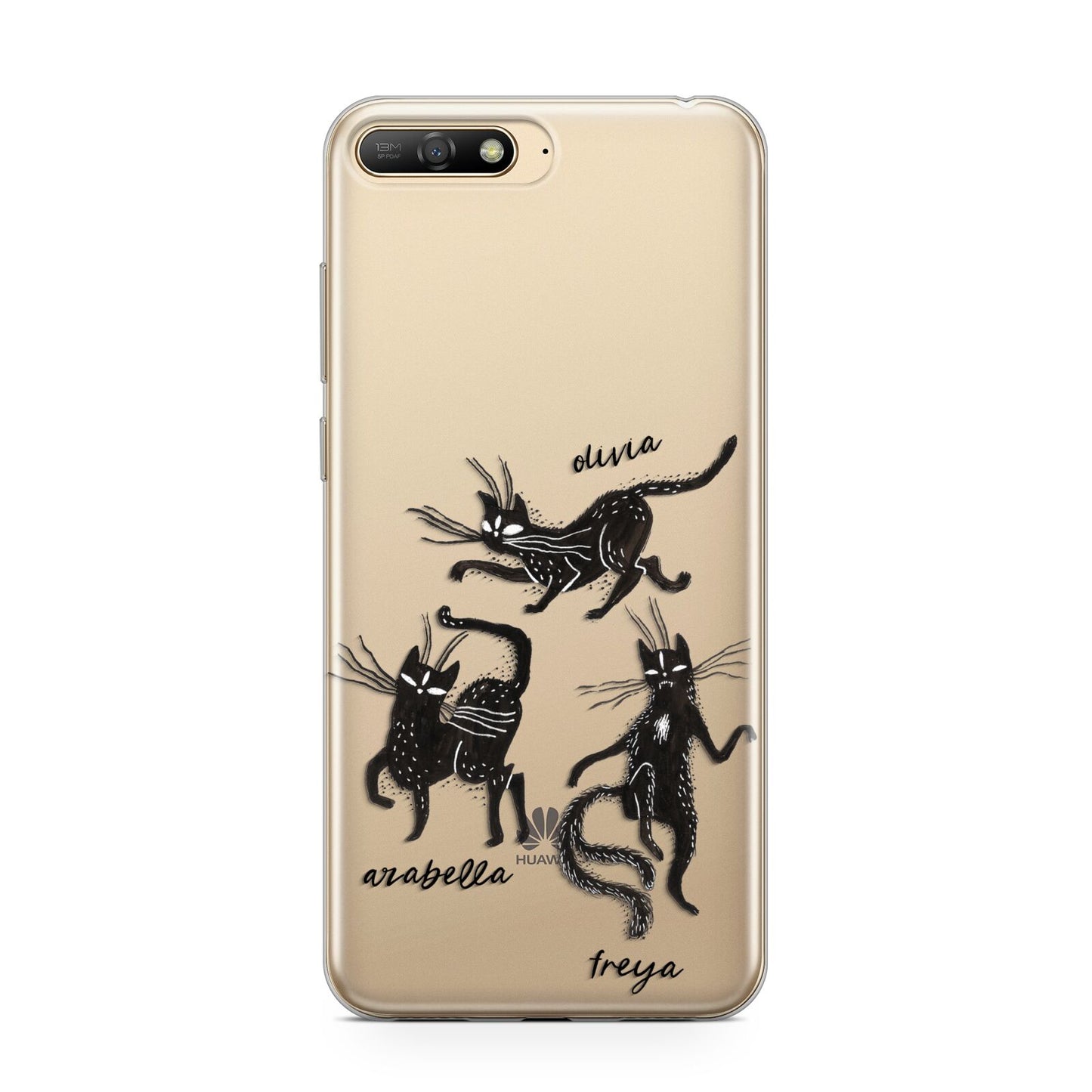 Dancing Cats Halloween Huawei Y6 2018