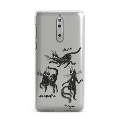 Dancing Cats Halloween Nokia Case