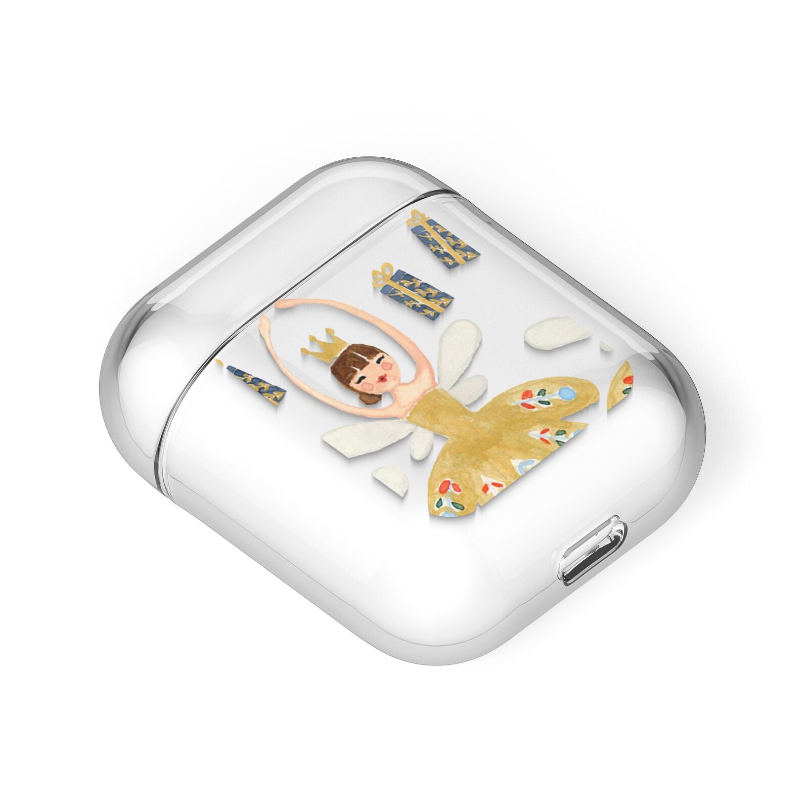 Dancing ballerina princess AirPods Case Laid Flat