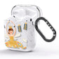 Dancing ballerina princess AirPods Glitter Case Side Image
