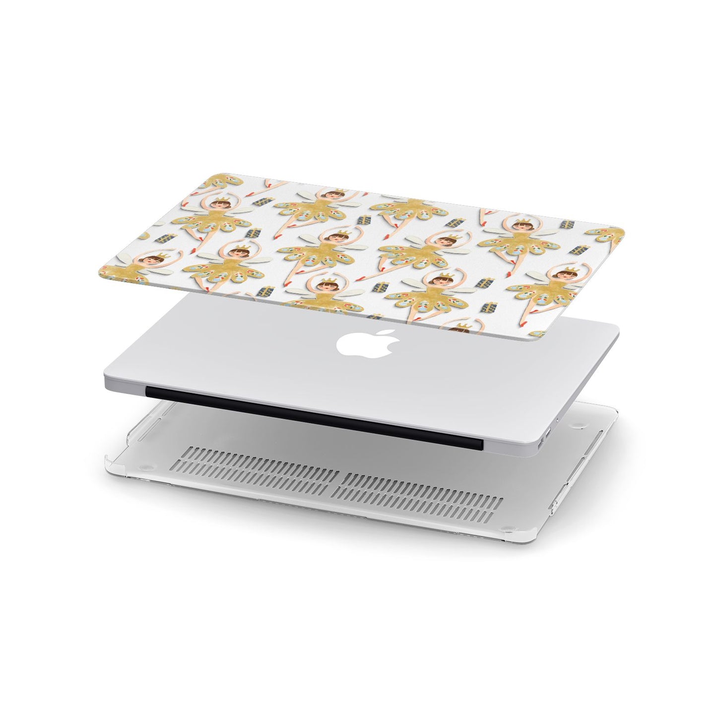 Dancing ballerina princess Apple MacBook Case in Detail