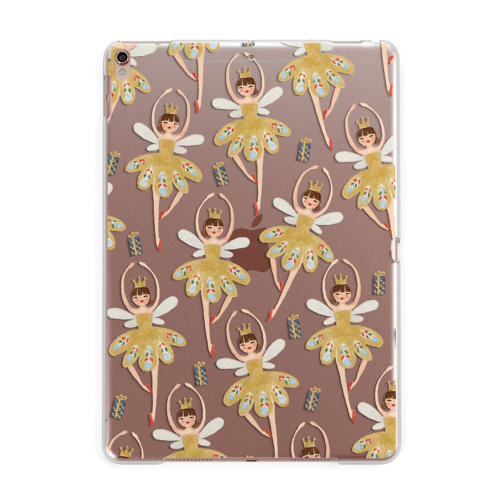 Dancing ballerina princess Apple iPad Rose Gold Case