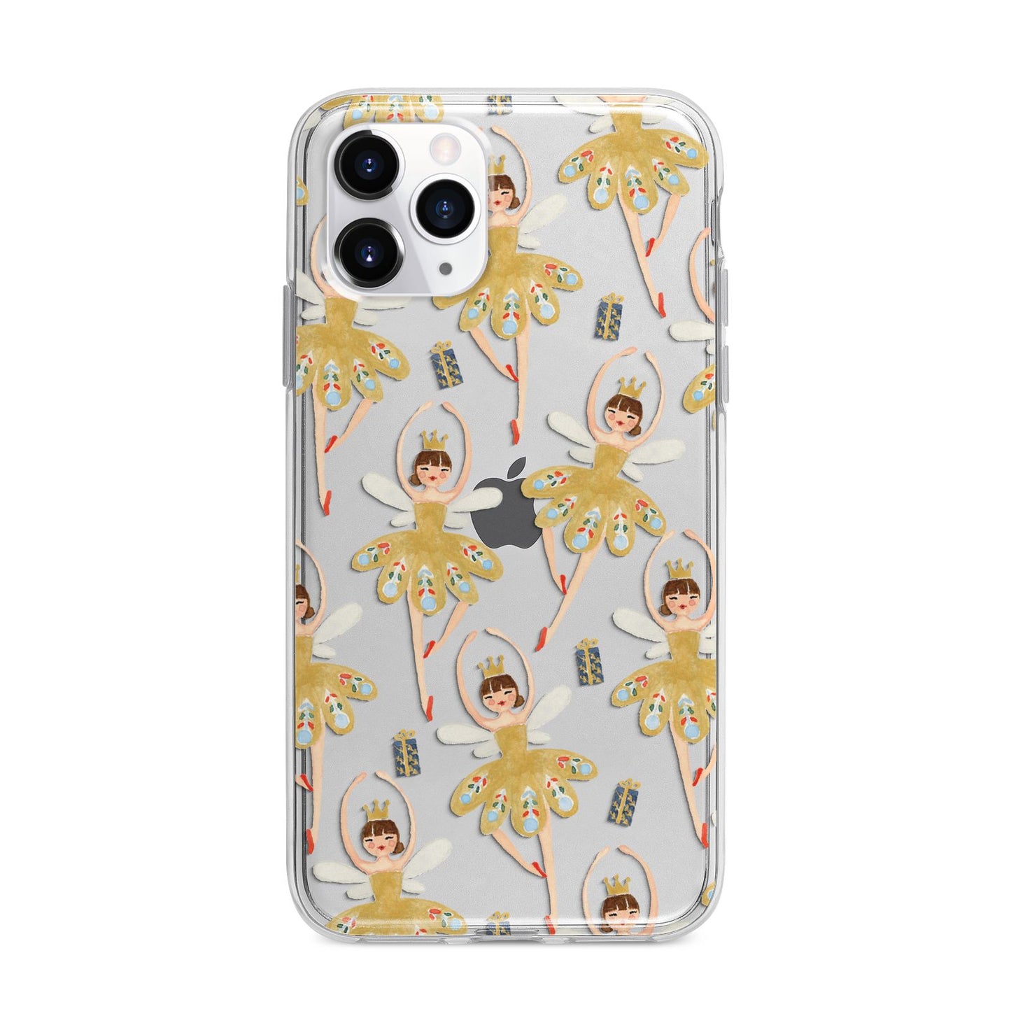 Dancing ballerina princess Apple iPhone 11 Pro Max in Silver with Bumper Case