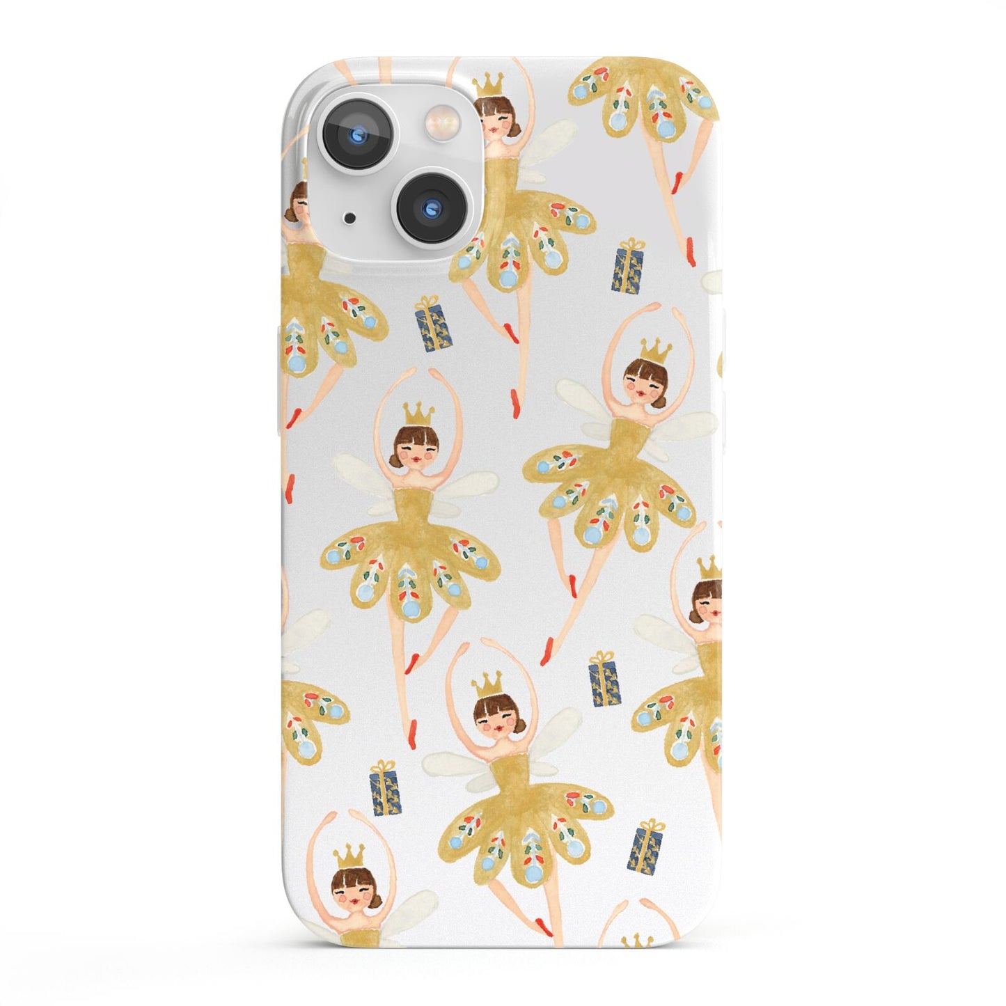 Dancing ballerina princess iPhone 13 Full Wrap 3D Snap Case