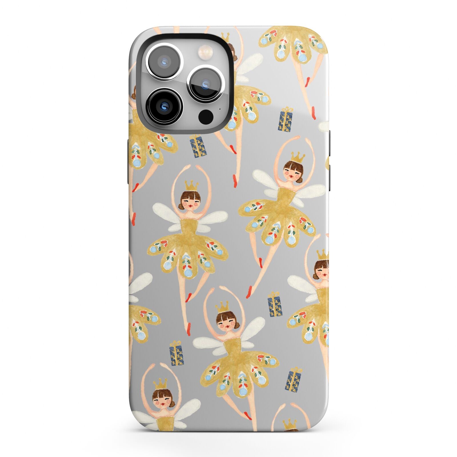Dancing ballerina princess iPhone 13 Pro Max Full Wrap 3D Tough Case