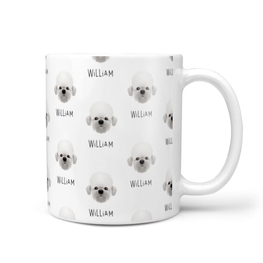 Dandie Dinmont Terrier Icon with Name 10oz Mug