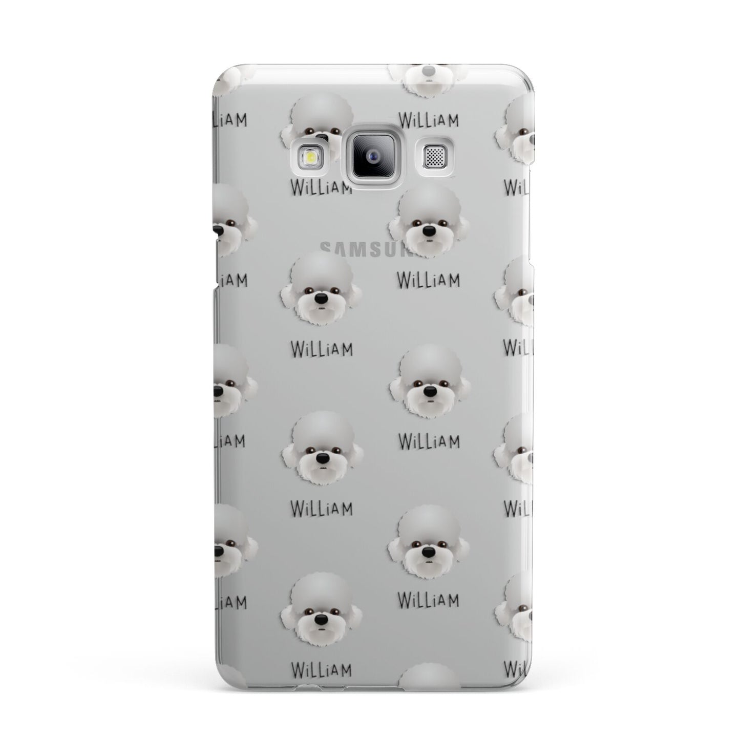 Dandie Dinmont Terrier Icon with Name Samsung Galaxy A7 2015 Case