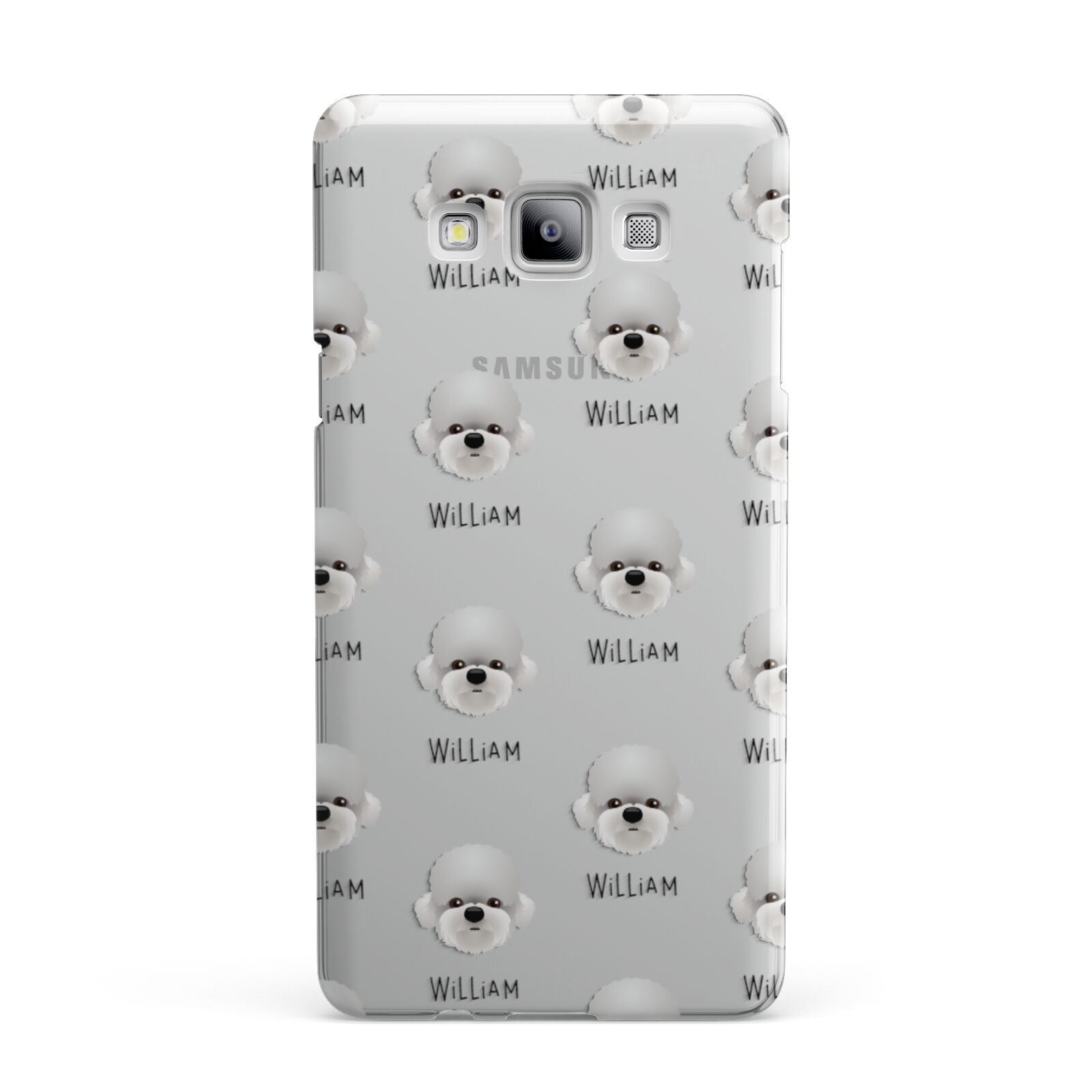 Dandie Dinmont Terrier Icon with Name Samsung Galaxy A7 2015 Case
