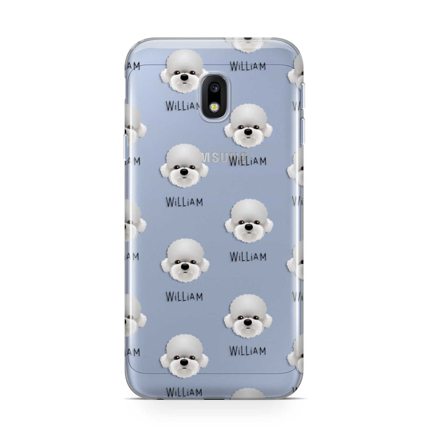 Dandie Dinmont Terrier Icon with Name Samsung Galaxy J3 2017 Case