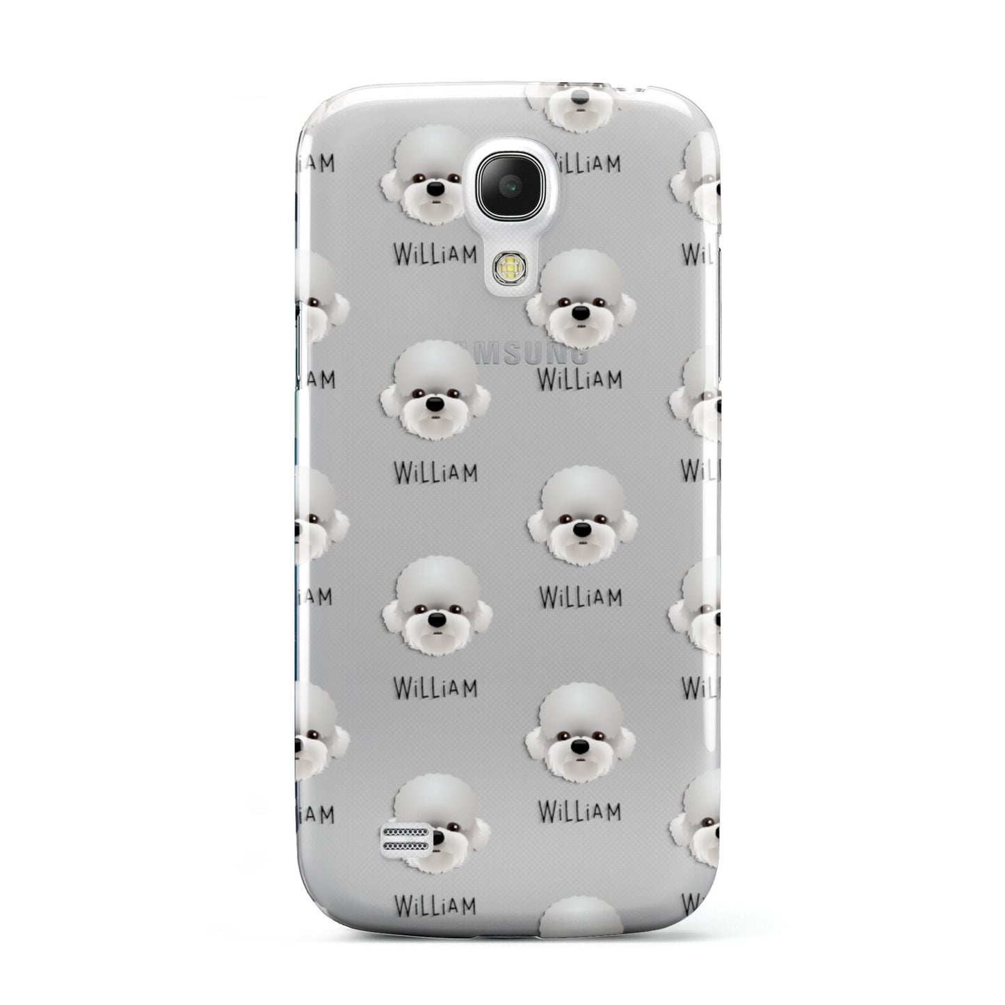 Dandie Dinmont Terrier Icon with Name Samsung Galaxy S4 Mini Case